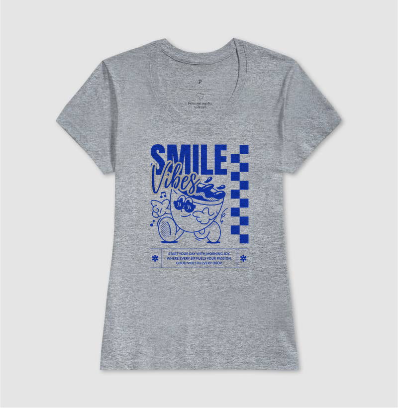 Camiseta Smile vibes