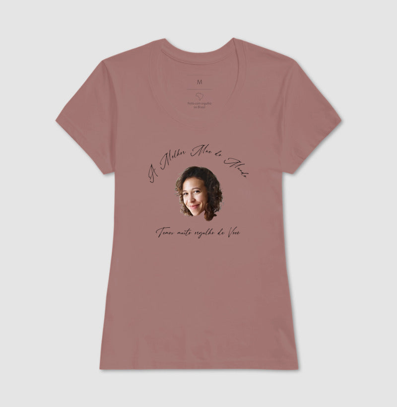 Camiseta dia das mães - Homenagem a Mamãe ou Vovó