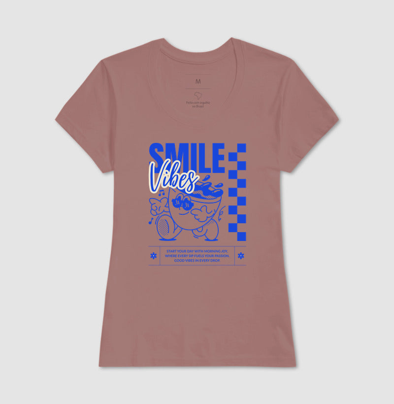 Camiseta Smile vibes