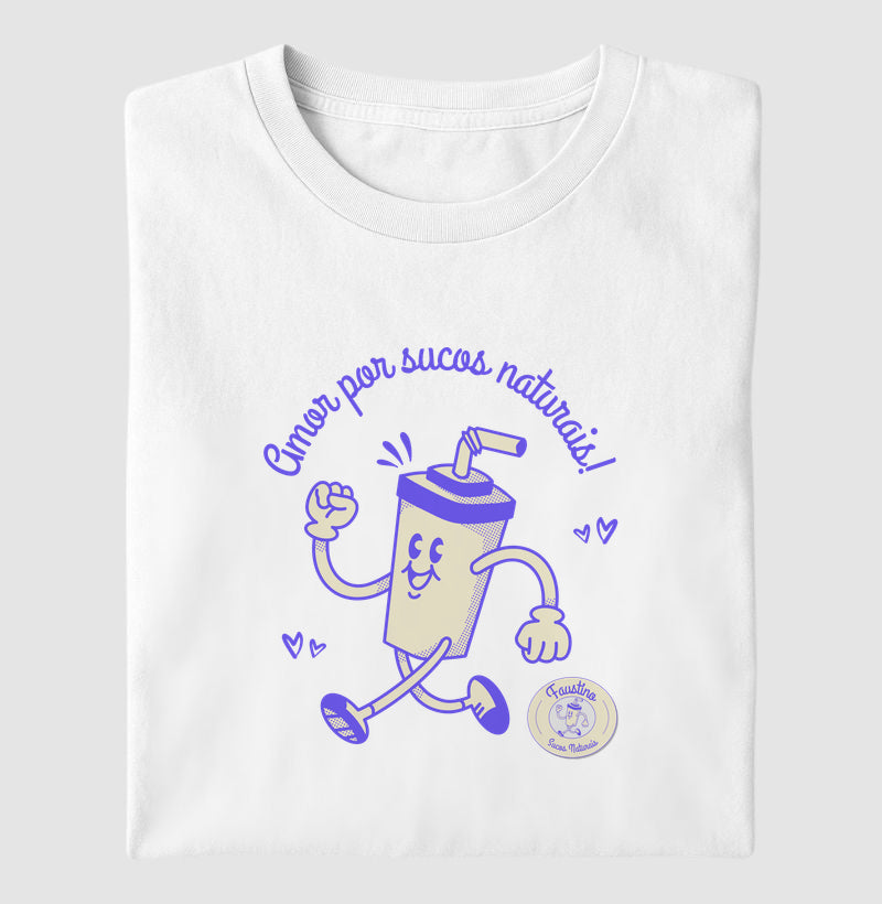 Camiseta Amor por sucos naturais
