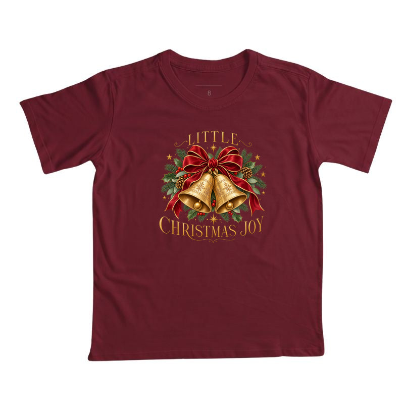Camiseta infantil Little christmas joy