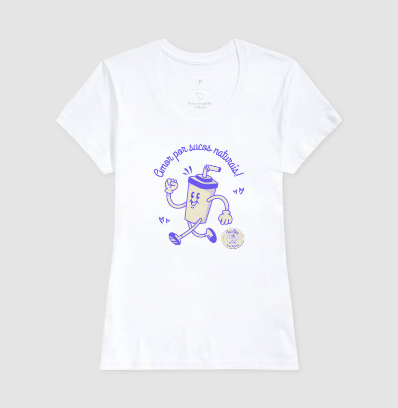 Camiseta Amor por sucos naturais