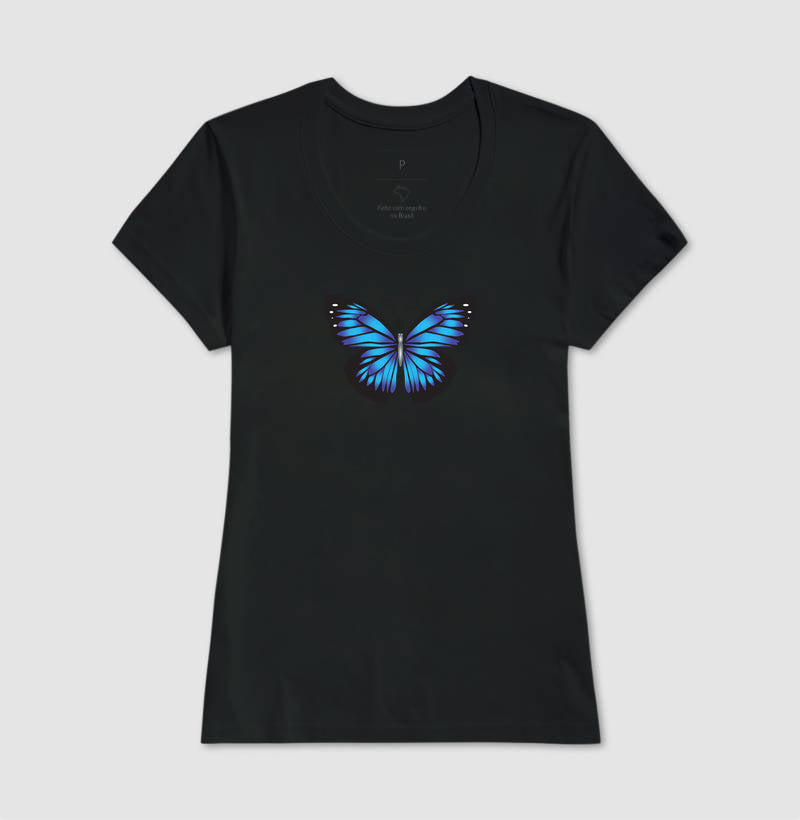 Camiseta Butterfly blue