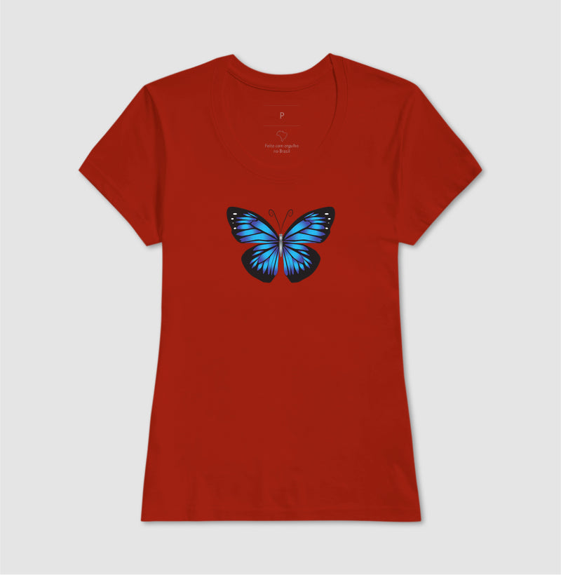Camiseta Butterfly blue