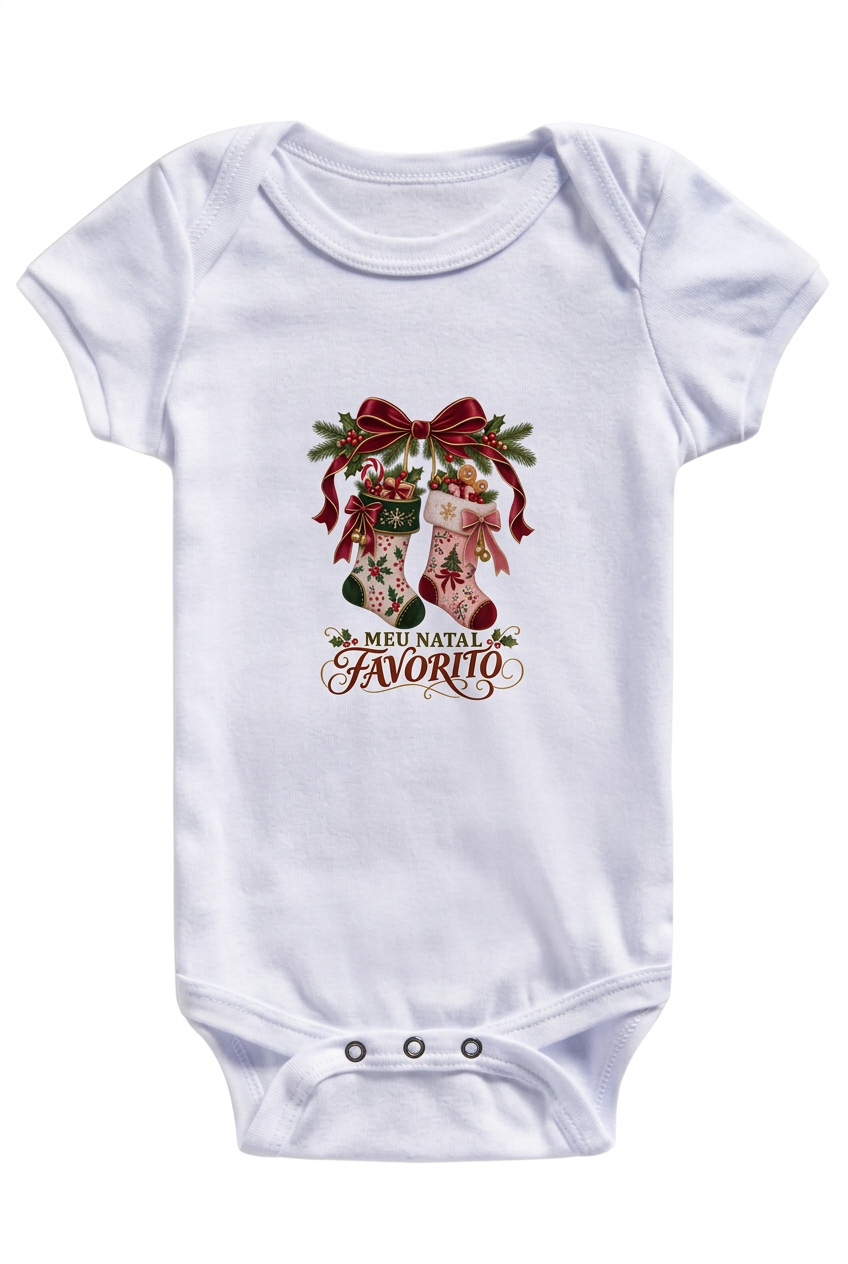 Boddy infantil Meu natal favorito