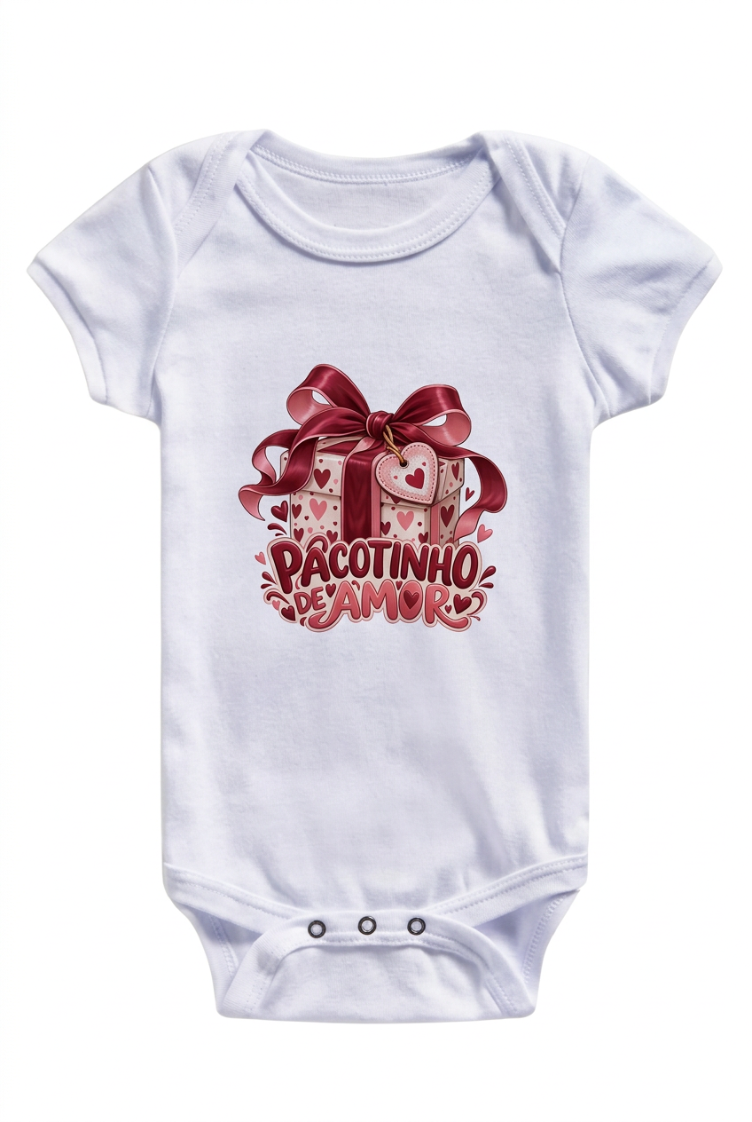 Boddy infantil Pacotinho de amor