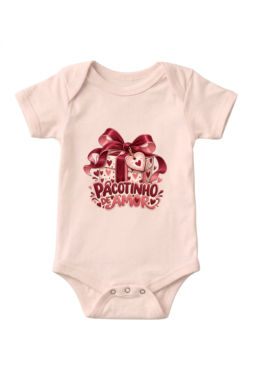 Boddy infantil Pacotinho de amor