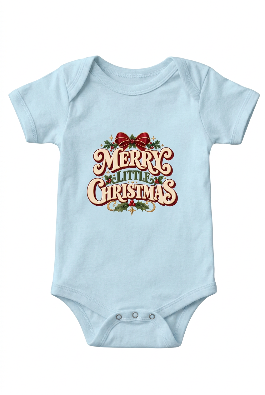 Merry little christmas azul