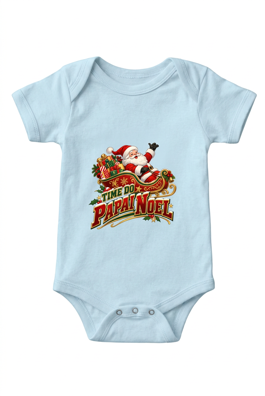Time do Papai Noel azul